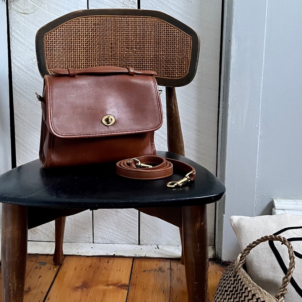 Vintage Coach Court Bag